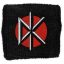 DEAD KENNEDYS: DK Logo  (frottír csuklószorító)