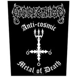   DISSECTION: Anti-Cosmic Metal Of D. (hátfelvarró / backpatch)