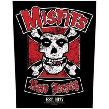 MISFITS: Biker (hátfelvarró / backpatch)