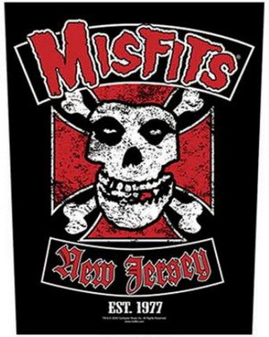 MISFITS: Biker (hátfelvarró / backpatch)