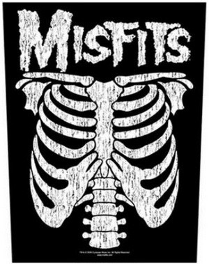 MISFITS: Ribcage (hátfelvarró / backpatch)