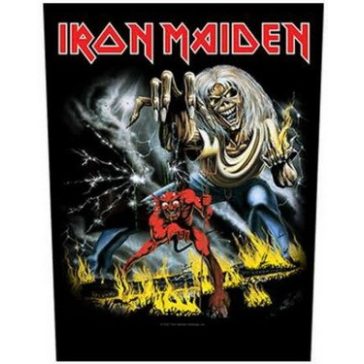 IRON MAIDEN: Number Of The Beast (hátfelvarró / backpatch)