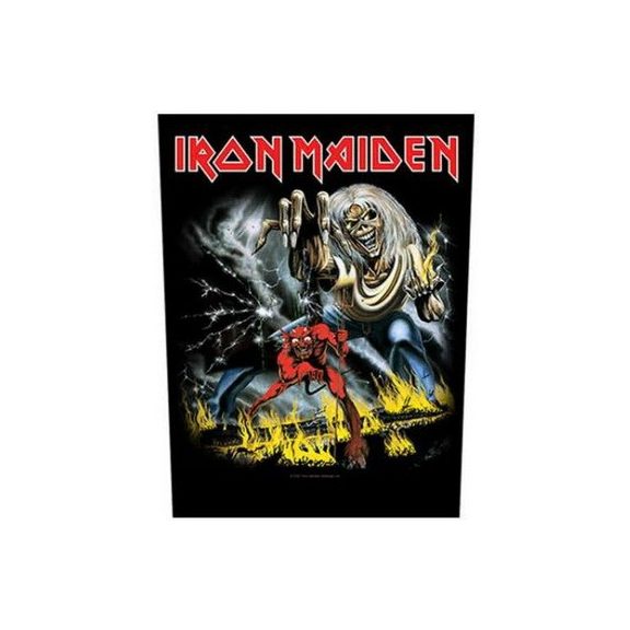 IRON MAIDEN: Number Of The Beast (hátfelvarró / backpatch) IRON MAIDEN: Number Of The Beast (hátfelvarró / backpatch)