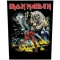 IRON MAIDEN: Number Of The Beast (hátfelvarró / backpatch)