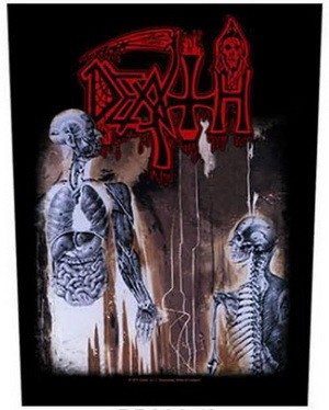 DEATH: Human (hátfelvarró / backpatch)