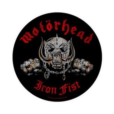 MOTORHEAD: Iron Fist (hátfelvarró / backpatch)