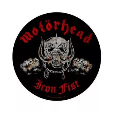 MOTORHEAD: Iron Fist (hátfelvarró / backpatch)