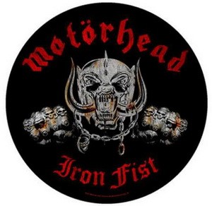 MOTORHEAD: Iron Fist (hátfelvarró / backpatch)