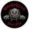 MOTORHEAD: Iron Fist (hátfelvarró / backpatch)