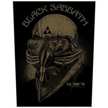 BLACK SABBATH: Us Tour '78 (hátfelvarró / backpatch)