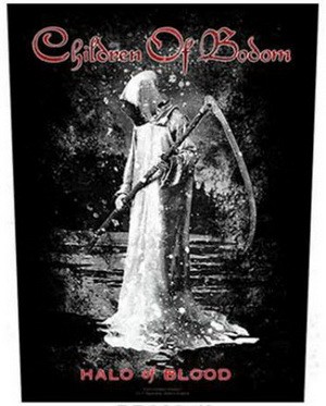 CHILDREN OF BODOM: Halo Of Blood (hátfelv.) (hátfelvarró / backpatch)