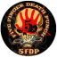 FIVE FINGER DEATH PUNCH: Skull (jelvény, 2,5 cm)