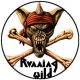 RUNNING WILD: Logo (jelvény, 2,5 cm)