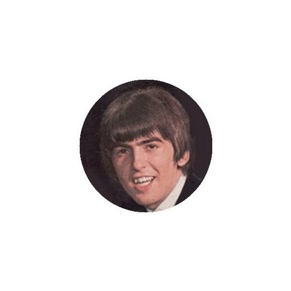 BEATLES: George (1964) (jelvény, 2,5 cm) BEATLES: George (1964) (jelvény, 2,5 cm)