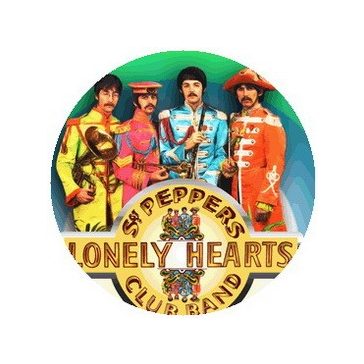 BEATLES: Sgt. Band (jelvény, 2,5 cm)