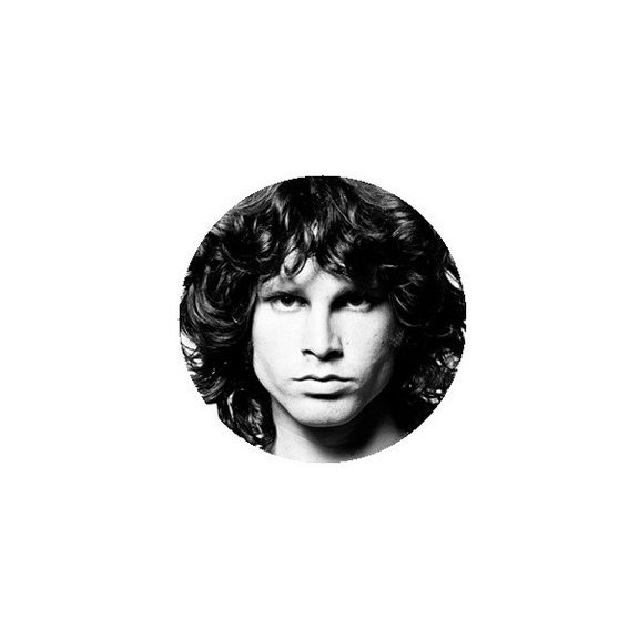 JIM MORRISON: Portrait (jelvény, 2,5 cm) JIM MORRISON: Portrait (jelvény, 2,5 cm)