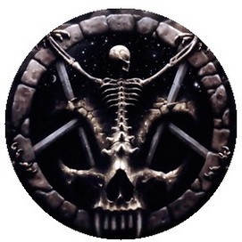 SLAYER: Divine Intervention (jelvény, 2,5 cm)