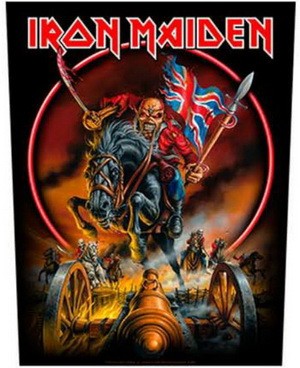IRON MAIDEN: England (hátfelvarró / backpatch)