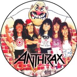 ANTHRAX: State Cartoon (jelvény, 2,5 cm)
