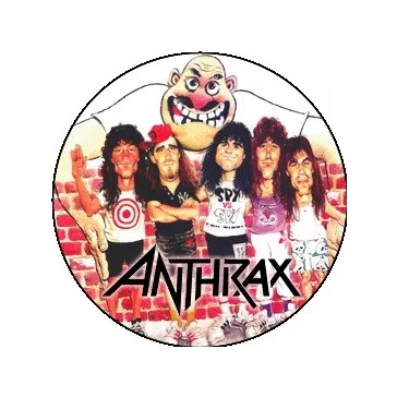 ANTHRAX: State Cartoon (jelvény, 2,5 cm)