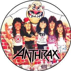 ANTHRAX: State Cartoon (jelvény, 2,5 cm)