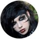 BLACK VEIL BRIDES: Andy (jelvény, 2,5 cm)