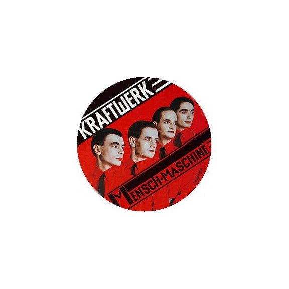 KRAFTWERK: Die Mensch-Machine (jelvény, 2,5 cm) KRAFTWERK: Die Mensch-Machine (jelvény, 2,5 cm)