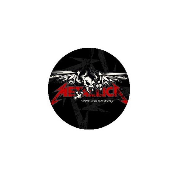 METALLICA: Seek And Destroy (jelvény, 2,5 cm) METALLICA: Seek And Destroy (jelvény, 2,5 cm)