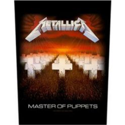 METALLICA: Master Of Puppets (hátfelvarró / backpatch)