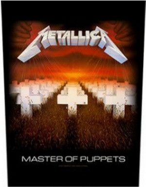 METALLICA: Master Of Puppets (hátfelvarró / backpatch)