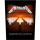 METALLICA: Master Of Puppets (hátfelvarró / backpatch)