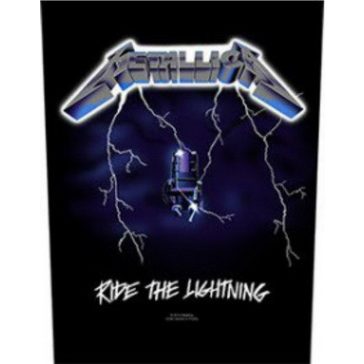 METALLICA: Ride The Lightning (hátfelvarró / backpatch)
