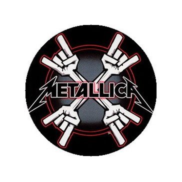 METALLICA: Horns (jelvény, 2,5 cm)