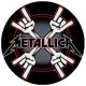 METALLICA: Horns (jelvény, 2,5 cm)