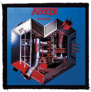 ACCEPT: Metal Heart (9,5 cm x 9,5 cm) (felvarró)