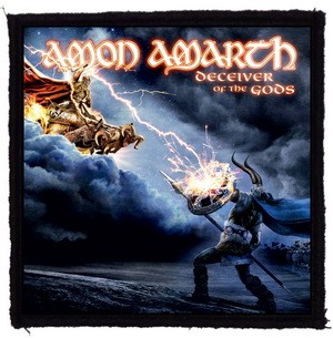 AMON AMARTH: Deceiver (9,5 cm x 9,5 cm) (felvarró)