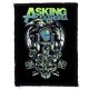 ASKING ALEXANDRIA: Crow Time (7 cm x 9,5 cm) (felvarró)