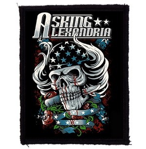 ASKING ALEXANDRIA: Pirate (7,5 cm x 9,5 cm) (felvarró)