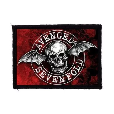 AVENGED SEVENFOLD: Circle Logo (9,5 cm x 7 cm) (felvarró)