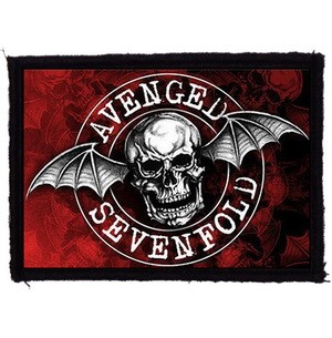 AVENGED SEVENFOLD: Circle Logo (9,5 cm x 7 cm) (felvarró)