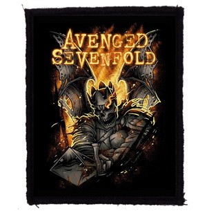 AVENGED SEVENFOLD: The King (8 cm x 9,5 cm) (felvarró)