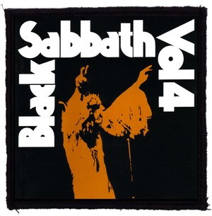 BLACK SABBATH: Vol.4. (9,5 cm x 9,5 cm) (felvarró)