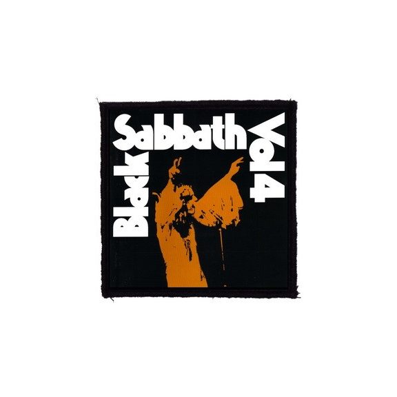 BLACK SABBATH: Vol.4. (9,5 cm x 9,5 cm) (felvarró) BLACK SABBATH: Vol.4. (9,5 cm x 9,5 cm) (felvarró)