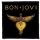 BON JOVI: Heart (9,5 cm x 9,5 cm) (felvarró)