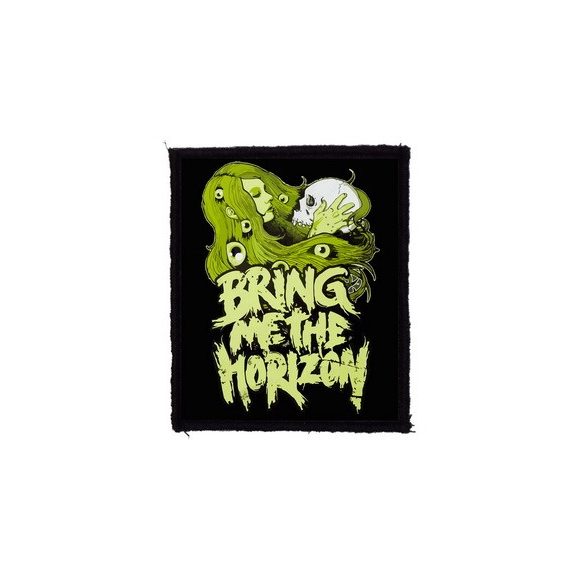 BRING ME THE HORIZON: Green (8 cm x 9,5 cm) (felvarró) BRING ME THE HORIZON: Green (8 cm x 9,5 cm) (felvarró)