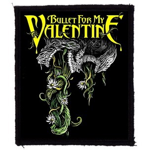 BULLET FOR MY VALENTINE: Dragon (8,5 cm x 9,5 cm) (felvarró)