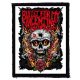 BULLET FOR MY VALENTINE: Skull Roses (7,5 cm x 9,5 cm) (felvarró)