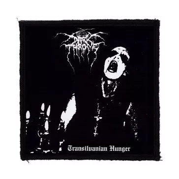   DARKTHRONE: Transilvanian Hunger (9,5 cm x 9,5 cm) (felvarró)