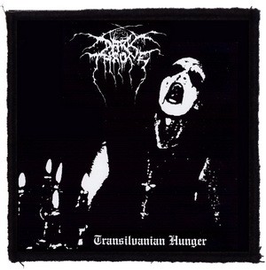 DARKTHRONE: Transilvanian Hunger (9,5 cm x 9,5 cm) (felvarró)