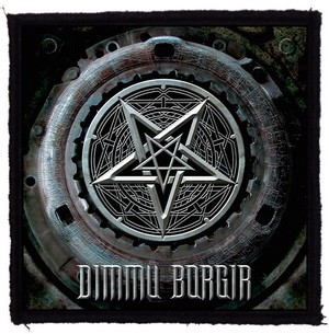 DIMMU BORGIR: Logo (9,5 cm x 9,5 cm) (felvarró)